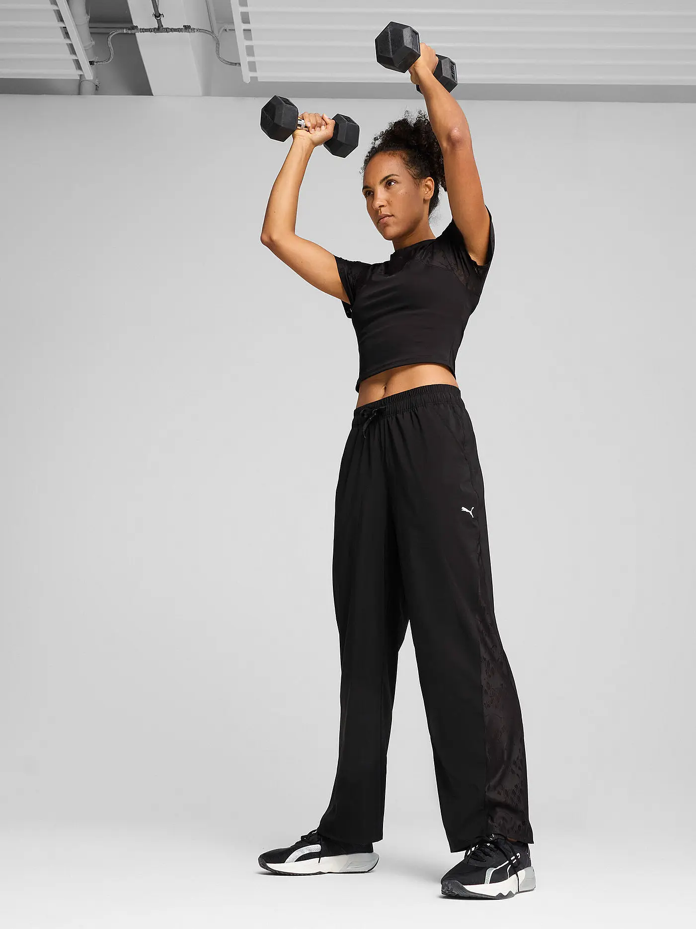 PUMA | Damen Fitnesshose Lace Woven | 
